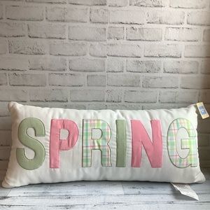 Spring Time Pastel Spring Pillow